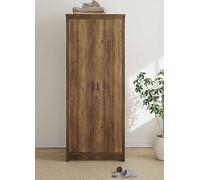 Boston 2 Door Wardrobe Grey