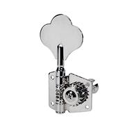 Boston 88-CL Bass Guitar Machine Heads 4L Chrome - Machine Head Tuner for Basses