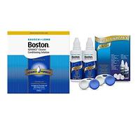 Boston Advance Multipack and Boston Simplus Flight Pack Bundle, Advance Cleaner, 3X 30ml, Advance Conditioning Solution, 3X 120ml and Simplus Flight Pack 2X 60ml for RGP and Hard Contact Lenses