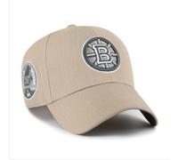 Boston Bruins Adult Cap 47 Brand NHL MVP Khaki Sure Shot Hat - New