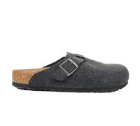 Boston BS Clogs Regular Fit Anthracite Wool, 41 - UK 7.5