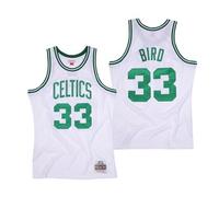 Boston Celtics Larry Bird 1985 Hardwood Classics Home Swingman Jersey By