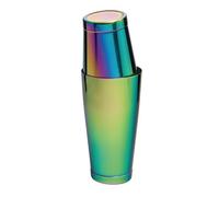 Boston Cocktail Shaker, Stylish Martini Mocktail Making Set Perfect for Crafting and Mixing Cocktails, 28oz Shaker Tin and 18oz Mixing Glass, Colorful Finish, Ideal for Professional and Home Use