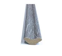 Boston Grey Oak Scotia Beading For Laminate, Wood, LVT Scotia/Skirting Flooring Edging Strip (1)