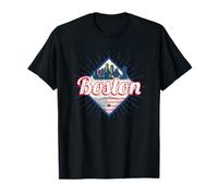 Boston in Massachusetts America Vintage USA Souvenir T-Shirt