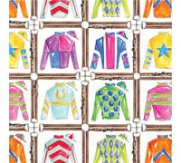 Boston International Cocktail Napkins Disposable 3-Ply Paper Party Napkin Pack, 5" x 5", Derby, 20-Count