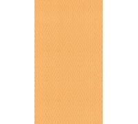 Boston International Dinner Napkins Herringbone Textured Disposable 3-Ply Paper Guest Hand Towels Party Supplies, 8.25" x 4.5", Orange, 12-Count