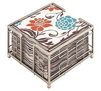 Boston International Hampshire Lunch Napkin Caddy, Brush Nickel
