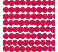 Boston International L589310 Marimekko Lunch Napkins, Paper, Rasymatto-Red