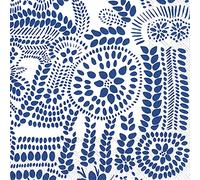 Boston International L771094 IHR Marimekko Lunch Paper Napkins, Nasia White/Blue