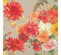 Boston International L786866 IHR Lunch Paper Napkins, Dahlia Linen