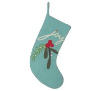 Boston International Wool Felt Christmas Stocking Holiday Decorations, Large, Joy