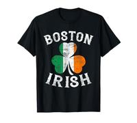 Boston Irish Funny St. Patrick’s Day Lucky Clover Shamrock T-Shirt
