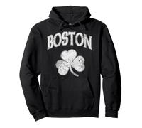 Boston Irish Shamrock St Patricks Day Men Women Kids Pullover Hoodie