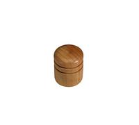 Boston Knob Dome Knob Wood 2 Rings Maple 15 x 18 mm