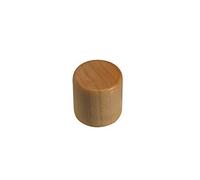 Boston Knob, Dome Knob, Wood, Maple, 18 x 18 mm