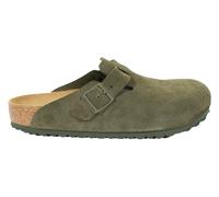 Boston Leve BS Clogs Regular Fit Suede Thyme, 41 - UK 7.5