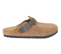 Boston LEVE/LEOI Clogs Regular Fit Suede Dark Tea, 41 - UK 7.5