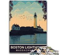 Boston Lighthouse 2000 Pieces Jigsaw Puzzles for Adults And Teens, Challenging Game Gifts for Is Ideal As A Gift for The Whole Family 2000pcs(70x100cm)