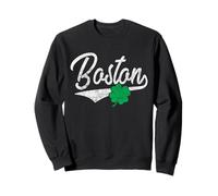 Boston MA St. Patrick’s Day Irish Lucky Clover Shamrock Sweatshirt
