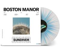 Boston Manor - Sundiver - White Sky Blue Grey Splatter [Vinyl LP] [VINYL]