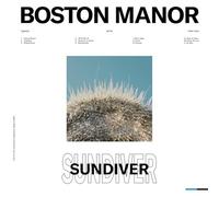 Boston Manor - Sundiver - White Sky Blue Grey Splatter [Vinyl LP] [VINYL]
