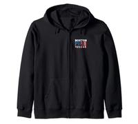 Boston Massachusetts Fire Rescue Department Firefighters Zip Hoodie