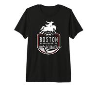 Boston Massachusetts Paul Revere Whale Keepsake Premium T-Shirt
