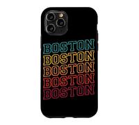 Boston Massachusetts Retro Vintage Boston Souvenir - Boston Case for iPhone 11 Pro