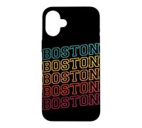 Boston Massachusetts Retro Vintage Boston Souvenir - Boston Case for iPhone 16 Plus