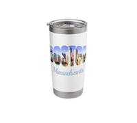 Boston Massachusetts Travel Stainless Steel Insulated Tumbler