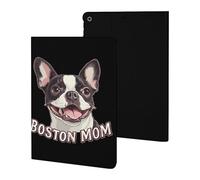 Boston Mom Terrier Dog Face Case Compatible with iPad 10th (10.9in) iPad 9th / 8th / 7th Generation (2021/2020/2019)