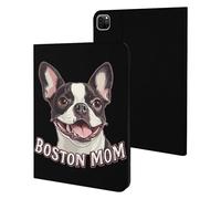Boston Mom Terrier Dog Face Case Compatible with iPad 10th (10.9in) iPad 9th / 8th / 7th Generation (2021/2020/2019)
