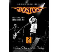 BOSTON - MORE THAN A LIVE FEELING/RADIO BROADCASTS 2 CD NEW
