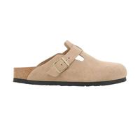 Suede leather clogs Birkenstock Boston BS Beige 40 Étroit