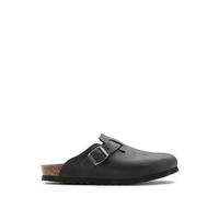 Boston Oiled Leather Clogs Narrow - male - Birkenstock - Mules - Black - 6 UK - Shoes 6 UK
