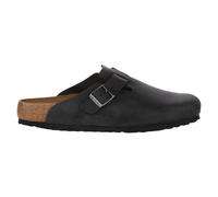 Boston Oiled Leather Clogs Regular Fit - male - Birkenstock - Mules - Black - 4 UK - Shoes 4 UK
