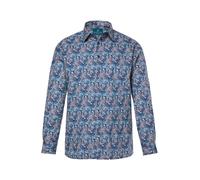 Boston Park Men's Plus Size Boston Park Long Sleeve Floral Pattern Shirt