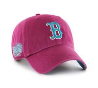 Boston Red Sox baseball cap 47Brand MLB Double Under Clean Up Rose TU