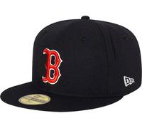 Boston Red Sox New Era 59Fifty AC Performance Team Baseball Cap Navy Fitted Cap