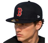 Boston Red Sox New Era 59Fifty AC Performance Team Baseball Cap Navy Fitted Cap
