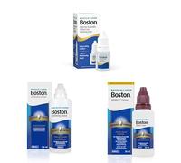 Boston RGP Contact Lenses Eye Drops, Advance Cleaner and Advance Conditioning Solution, 1 x 10ml Eye Drops 1 x 30 ml Cleaner, 1 x 120 ml Conditioner
