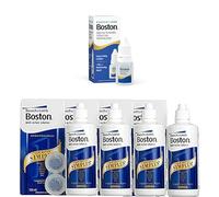 Boston RGP Contact Lenses Eye Drops and Boston Simplus Multi-Action Solution, 4X 120ml Contact Lens Solution for RGP Contact Lenses