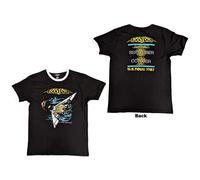 Boston Ringer T-Shirt: US Tour '87 (Back Print) OFFICIAL NEW