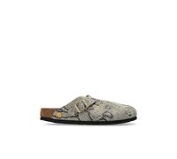 Boston Rivet Logo Narrow Fit - female - Birkenstock - Mules - Beige - 5 UK - Shoes 5 UK