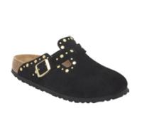 Boston Rivet Narrow Fit - female - Birkenstock - Mules - Black - 7 UK - Shoes 7 UK