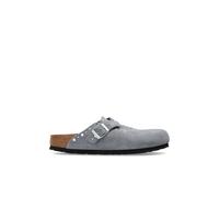 Boston Rivet Suede Leather - female - Birkenstock - Mules - Blue - 4 UK - Shoes 4 UK