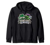 Boston Scotland Different Accents Same Attitude Zip Hoodie