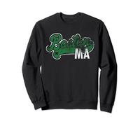 Boston Shamrock St. Patrick's Day Saint Paddy's Irish Clover Sweatshirt