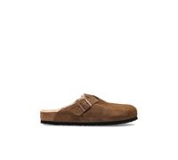 Birkenstock - Boston Shearling Dark Tea - 40 - Shoes